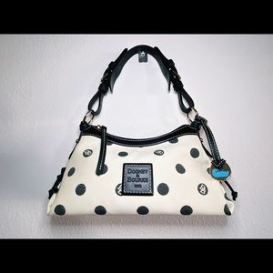 NWOT Dooney & Bourke Polka Dot Mini Purse